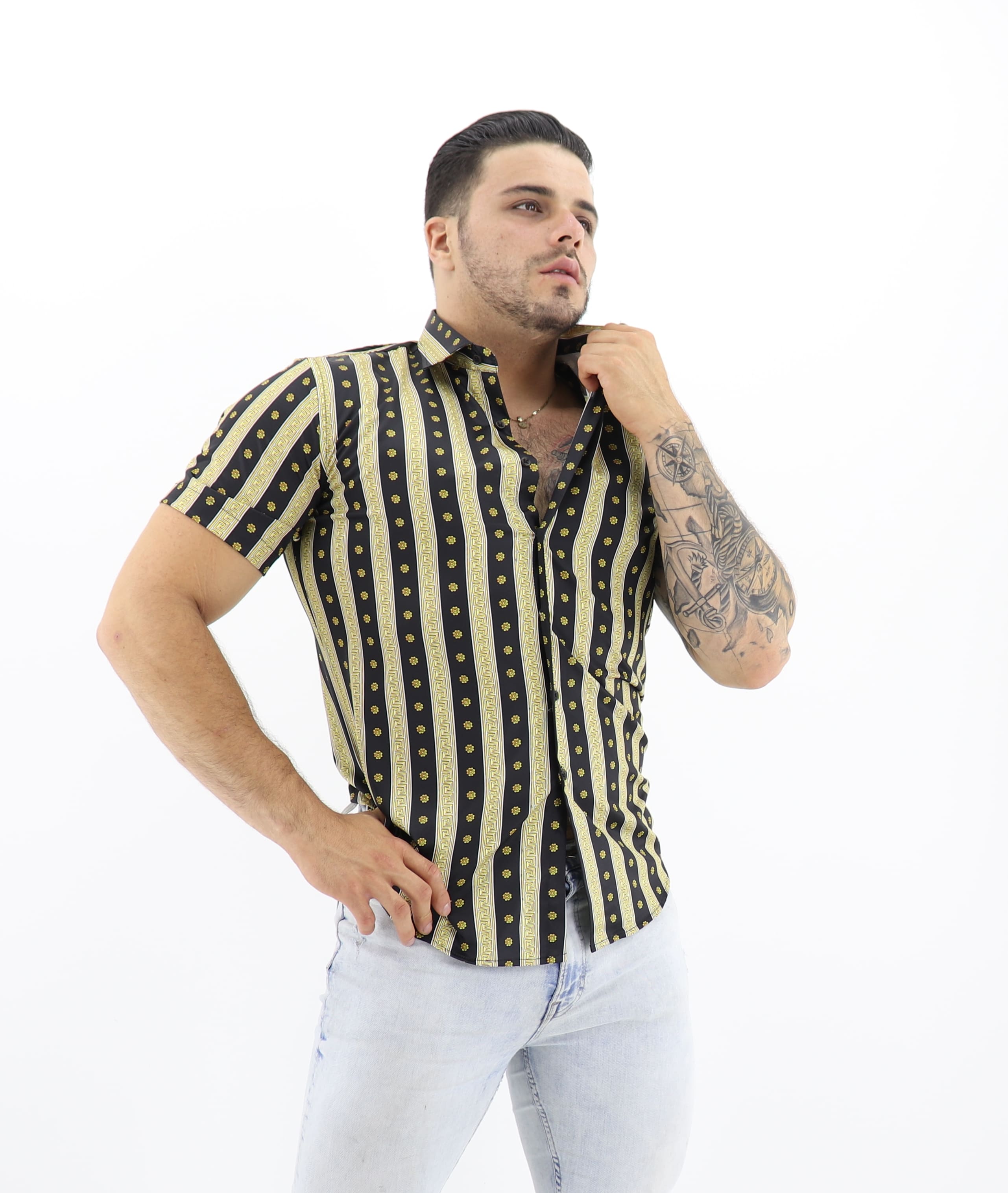 camisa versace